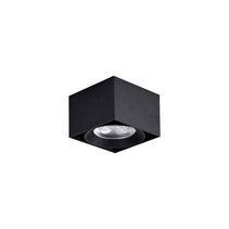 Propus 10W Dimmable Square Surface Mounted LED Downlight Black / Tri-Colour - DD1541-BKTC10C02