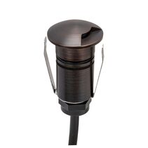 Emit-25 1W 12V / 24V DC 36° LED 1-Way Decklight Antique Brass / Tri-Colour - 10033