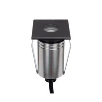 Emit-55 2.5W 24V DC 36° LED Square Open Decklight Black / RGBW - 10128