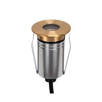Emit-55 2.5W 24V DC 36° LED Round Open Decklight Brushed Brass / RGBW - 10147
