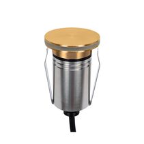 Emit-55 2.5W 24V DC 36° LED Halo Decklight Brushed Brass / RGBW - 10154