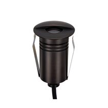 Emit-55 2.5W 12V / 24V DC 36° LED Eyelid Decklight Antique Brass / Tri-Colour - 10119