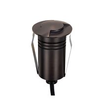 Emit-55 2.5W 12V / 24V DC 36° LED 2-Way Decklight Antique Brass / Tri-Colour - 10121