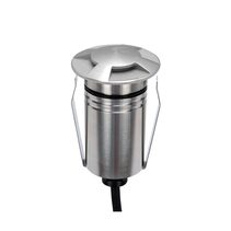 Emit-55 2.5W 12V / 24V DC 36° LED 4-Way Decklight 316 Stainless Steel / Tri-Colour - 10103