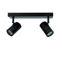 Brianna 2 Light Spotlight Matt Black - LL002SL005B