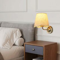 Lottie Wall Light Antique Brass - LL002WL009SD
