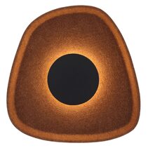 Moro 5W LED Wall Light Brown / Warm White - MORO WB-BRWBK