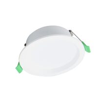 Rondo 9W Dimmable LED Downlight White / Tri-Colour - RONDO DL105-WH