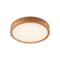 Thalia 12W LED Dimmable Oyster Teak / Tri-Colour - THALIA OY30-WD3C