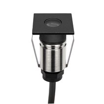 Emit-25 1W 12V / 24V DC 36° LED Square Open Decklight Black / Tri-Colour - 10001