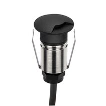 Emit-25 1W 24V DC 36° LED 1-Way Decklight Black / RGBW - 10043