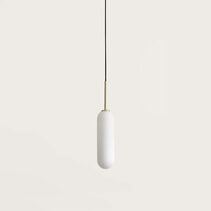 Atil LED Pendant Light Matt Brass / Opal - ARO.C1281/ORO