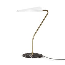 Bion 5W LED Table Lamp Aged Gold / Matt White - ARO.S1306/ORO-BCO