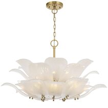 Monte 12 Light Pendant Brass - MONTE PE12-BRS