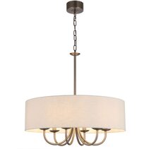 Shiron 6 Light Pendant Nickel - SHIRON PE6-NKIV