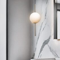 Tarnie 1 Light LED Pendant Nickel / Warm White