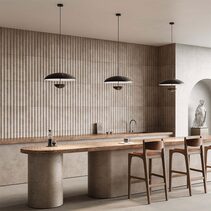 Ella LED Pendant Matt Black - ARO.C1158/NEG