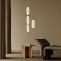 Elma 3 Light LED Pendant Matt Black - ARO.C1312/L/NEG