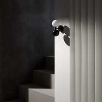 Dalt LED Wall Light Matt Black / Black - ARO.A1280/NEG