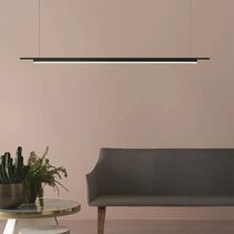 Coln 21W LED Pendant Matt Black - ARO.C1267