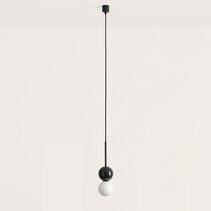 Dalt LED Light Pendant Matt Black / Black - ARO.C1280/NEG