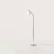 Endo LED Floor Lamp Chrome - ARO.P1156/CHR