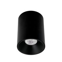 Oren 12W IP54 Surface Mounted LED Downlight Black / Tri-Colour - OREN CTC912-BK3C