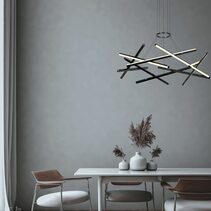 Stax 800 LED Pendant Black