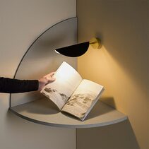 Ficus LED Wall Light Matt Brass / Matt Black - ARO.A1243