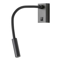 Flexor LED Wall Light Matt Black - ARO.A1151/NEG