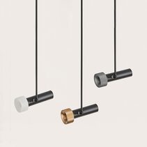 Focus Fixed LED Rod Pendant Matt Black / Anthracite - ARO.C1279/1/NEG-ANT