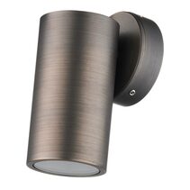 Bondi Dzine S 4W Fixed LED Wall Pillar Light Antique Brass / Tri-Colour - SE7121TC/AB