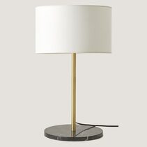 Hedra Table Lamp Without Shade Matt Brass / Matt Black - ARO.S1159/ORO