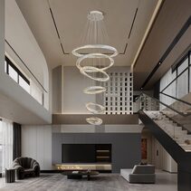 Atticus Crystal LED Pendant