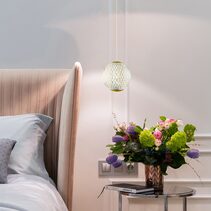 London 1 Light 105 LED Pendant Gold