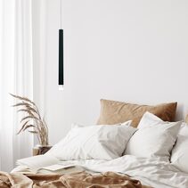 Metero 1 Light 50 LED Pendant Black