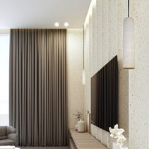 Panish 250mm LED Marble Pendant Gold