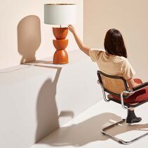 Metric Table Lamp With Shade
