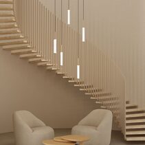 Ison LED Pendant Aged Gold - ARO.C1298/1/ORO