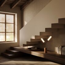 Lari LED 2 Light Table Lamp