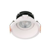 Round 10W Dimmable Adjustable LED Downlight White / Tri-Colour - DL9418/WH/TC
