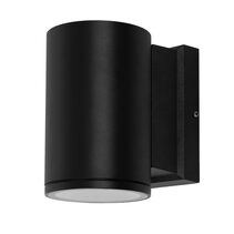 Coogee 10W Fixed LED Wall Pillar Light Black / Tri-Colour - SE7241L/TC/BK