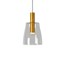 Candle Medium LED Pendant Gold