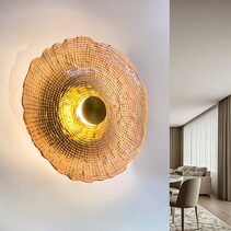 Shellic LED Wall Light Amber