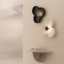 Oket LED Wall Light Matt Black - ARO.A1317/NEG