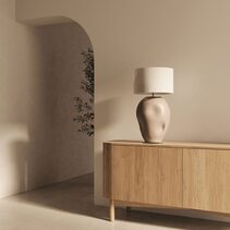 Ural Table Lamp Matt Brass / Silhouette