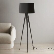 Tripod Floor Lamp Matt Black - ARO.P1184