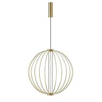 Pepo LED Round Pendant Matt Brass - ARO.C1315/60/ORO