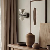 Oneta LED Wall Light Matt Black / Matt White - ARO.A1299/NEG