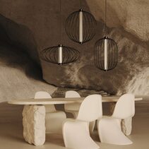 Pepo LED Disc Pendant Matt Black - ARO.C1315/70/NEG